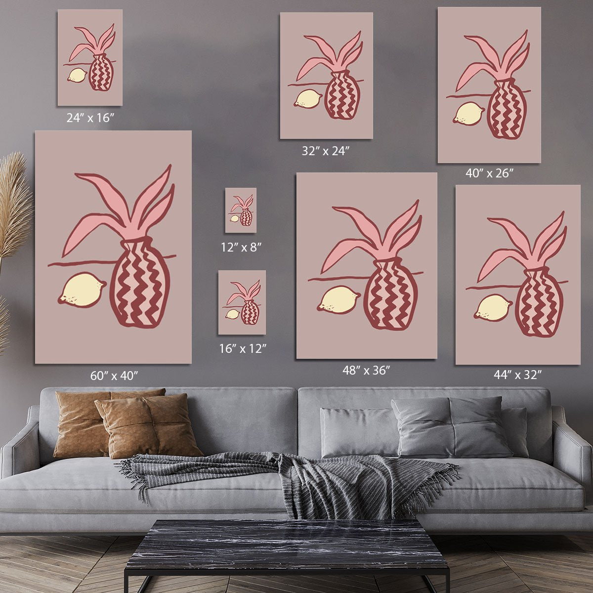 Pink Lemon Canvas Print or Poster - Canvas Art Rocks - 7