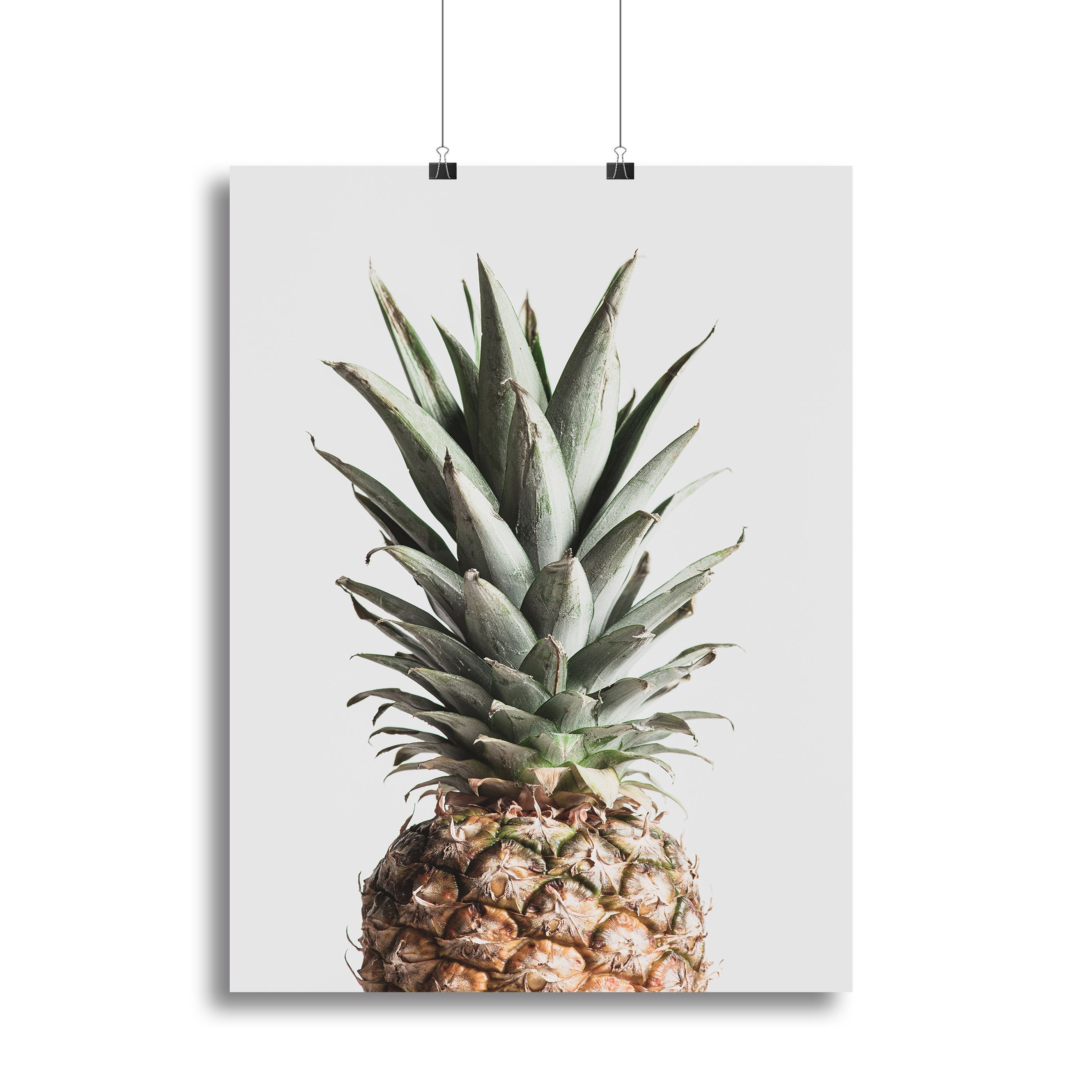 Pineapple Natural Canvas Print or Poster - Canvas Art Rocks - 2