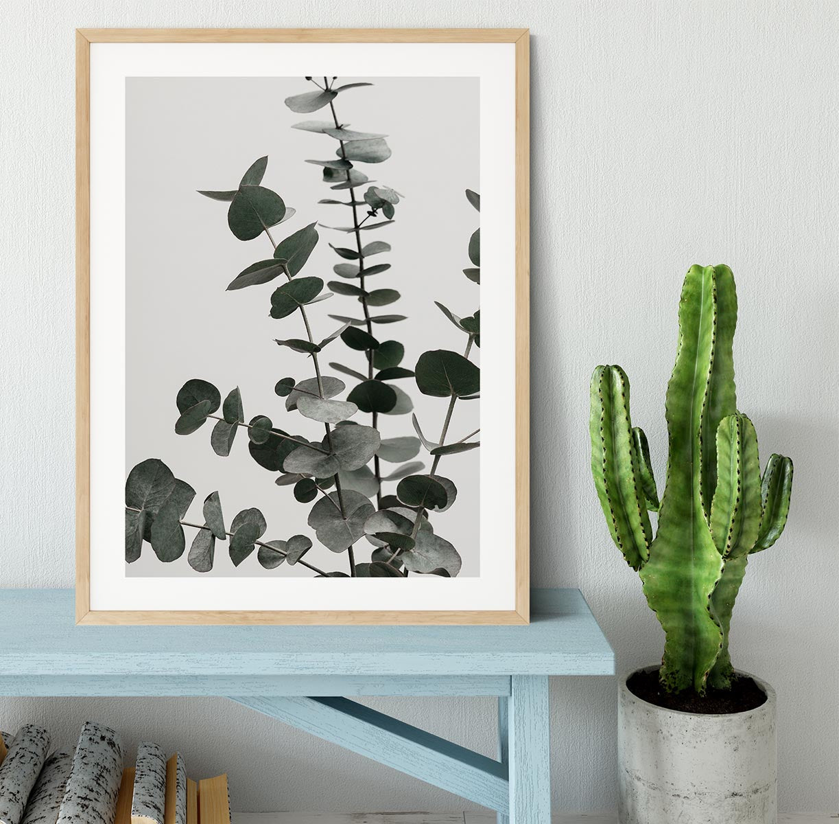 Eucalyptus Natural 07 Framed Print - Canvas Art Rocks - 3