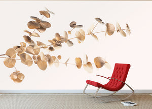 Eucalyptus Gold No 04 Wall Mural Wallpaper - Canvas Art Rocks - 2