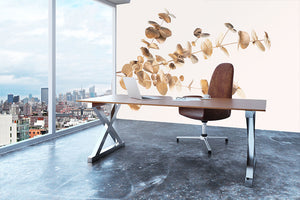 Eucalyptus Gold No 04 Wall Mural Wallpaper - Canvas Art Rocks - 3