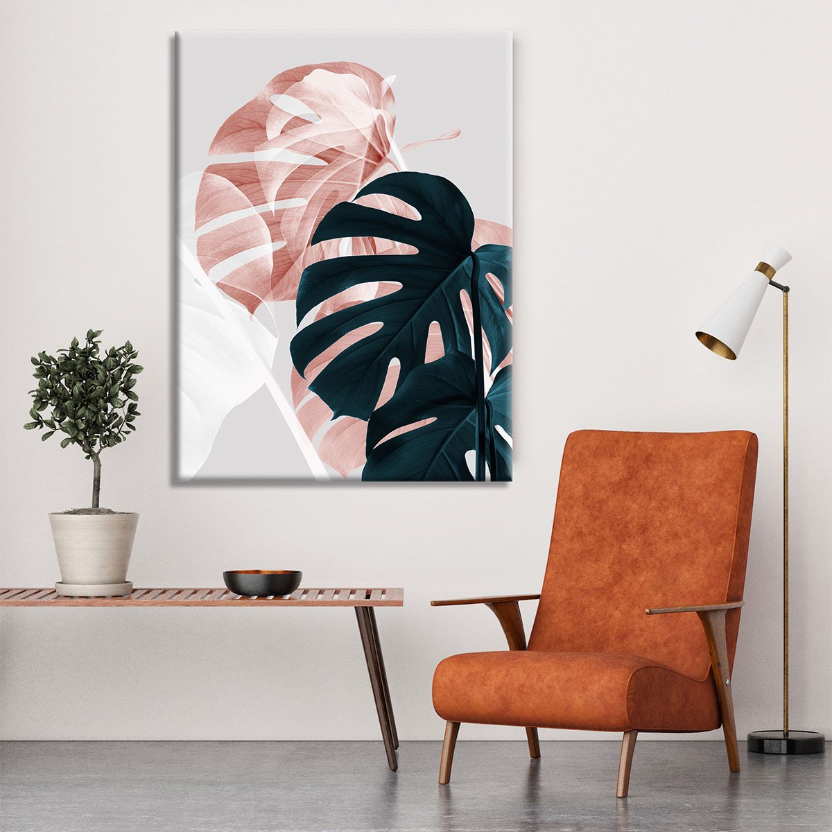 Monstera Creative 09 Canvas Print or Poster - Canvas Art Rocks - 6