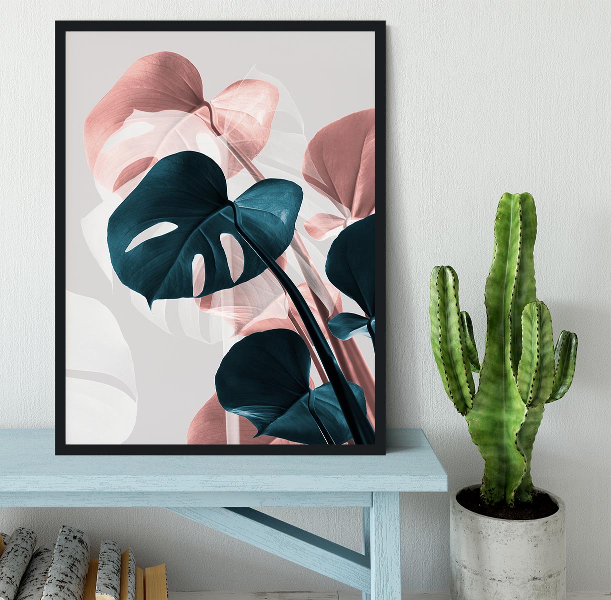 Monstera Creative 17 Framed Print - Canvas Art Rocks - 2