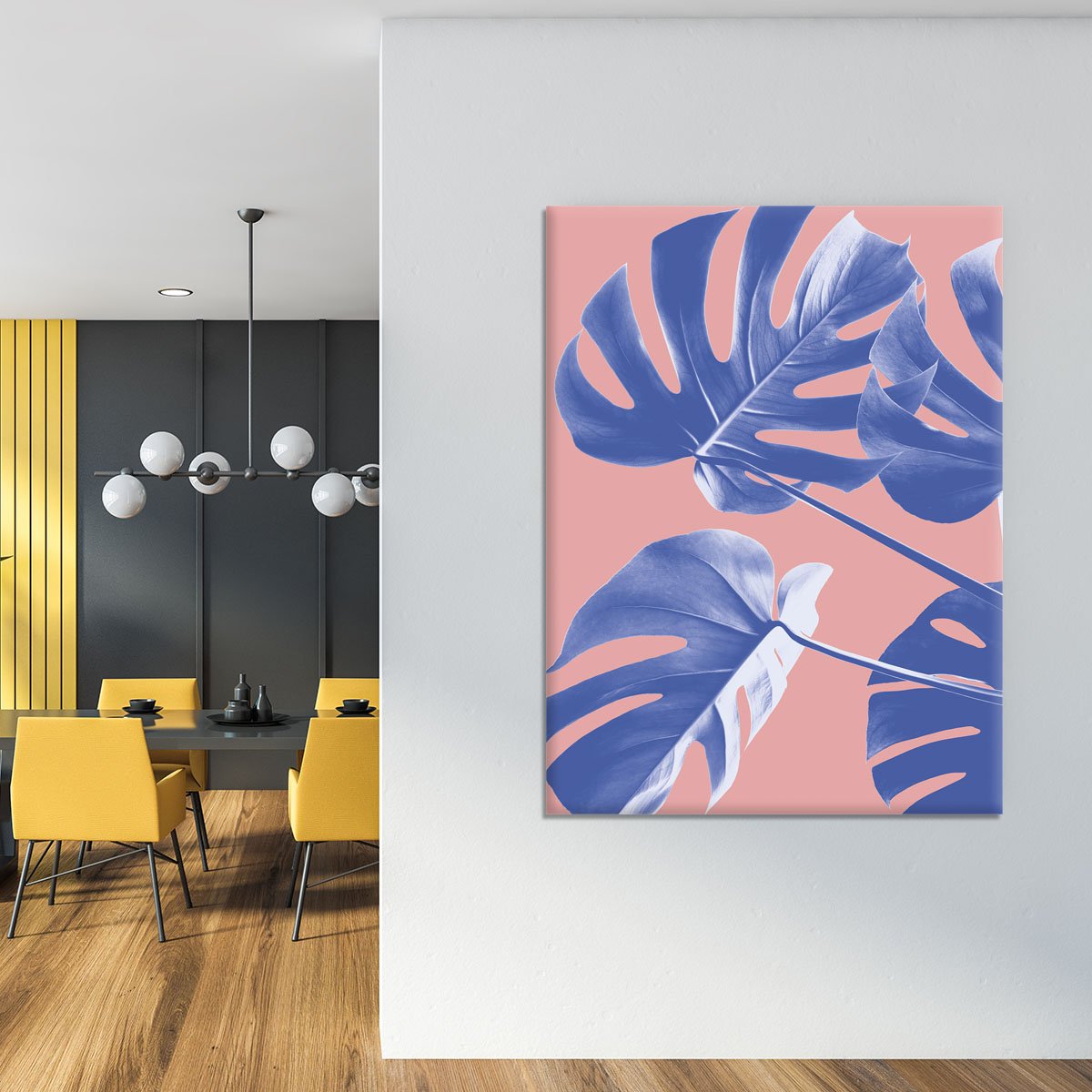 Monstera Purple 06 Canvas Print or Poster - Canvas Art Rocks - 4