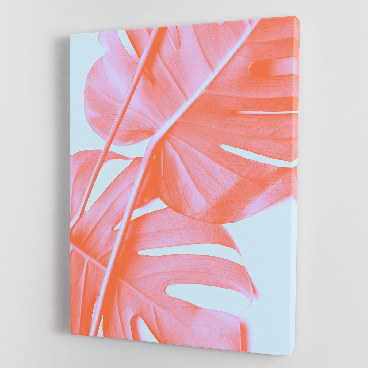 Monstera Orange 04 Canvas Print or Poster - Canvas Art Rocks - 1