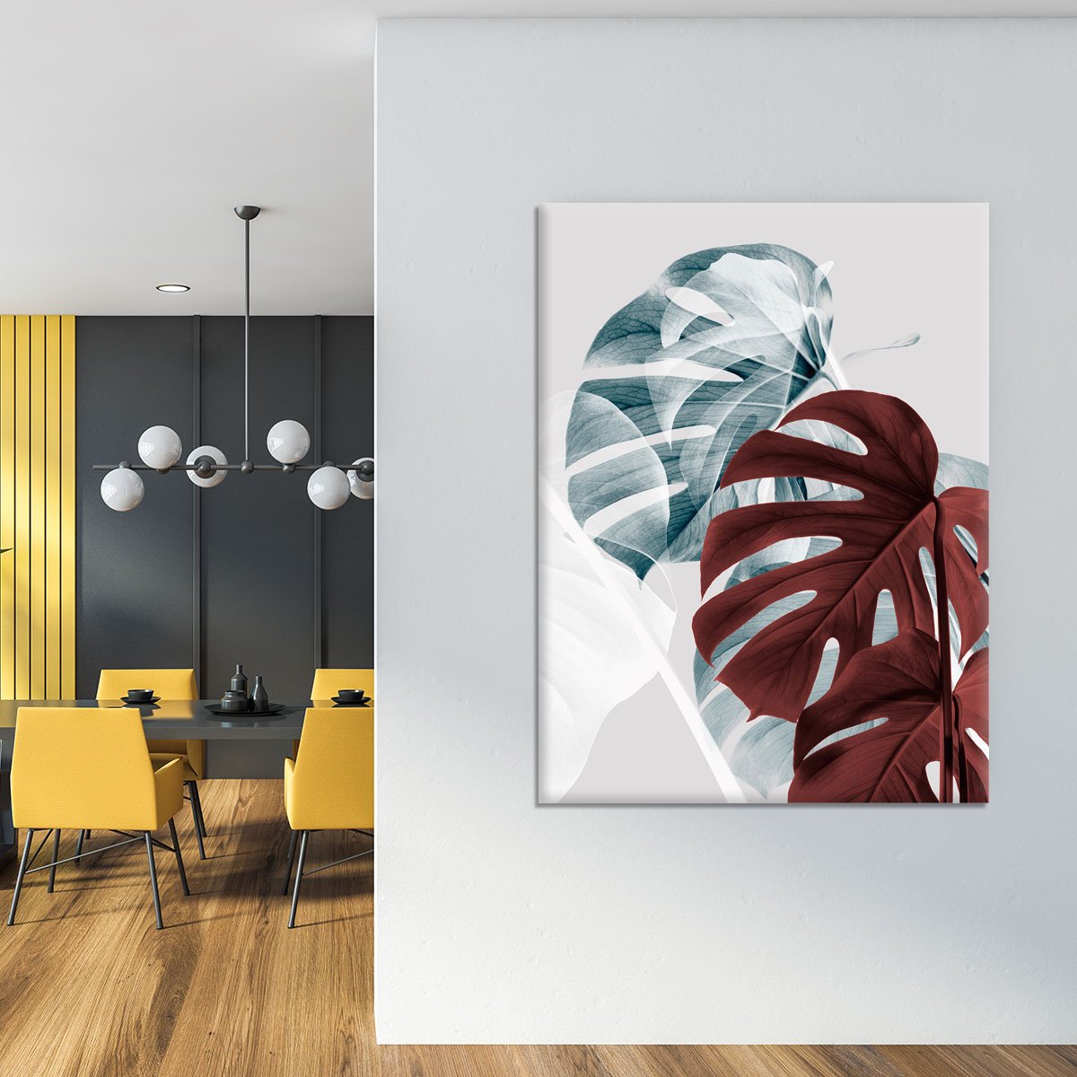 Monstera Creative 18 Canvas Print or Poster - Canvas Art Rocks - 4