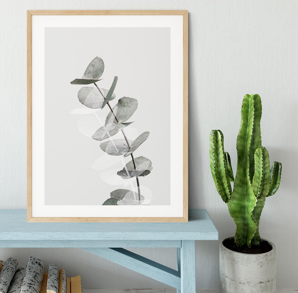 Eucalyptus Creative 05 Framed Print - Canvas Art Rocks - 3