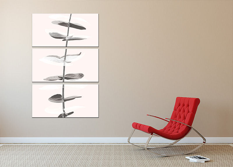 Eucalyptus Creative 11 3 Split Panel Canvas Print - Canvas Art Rocks - 2
