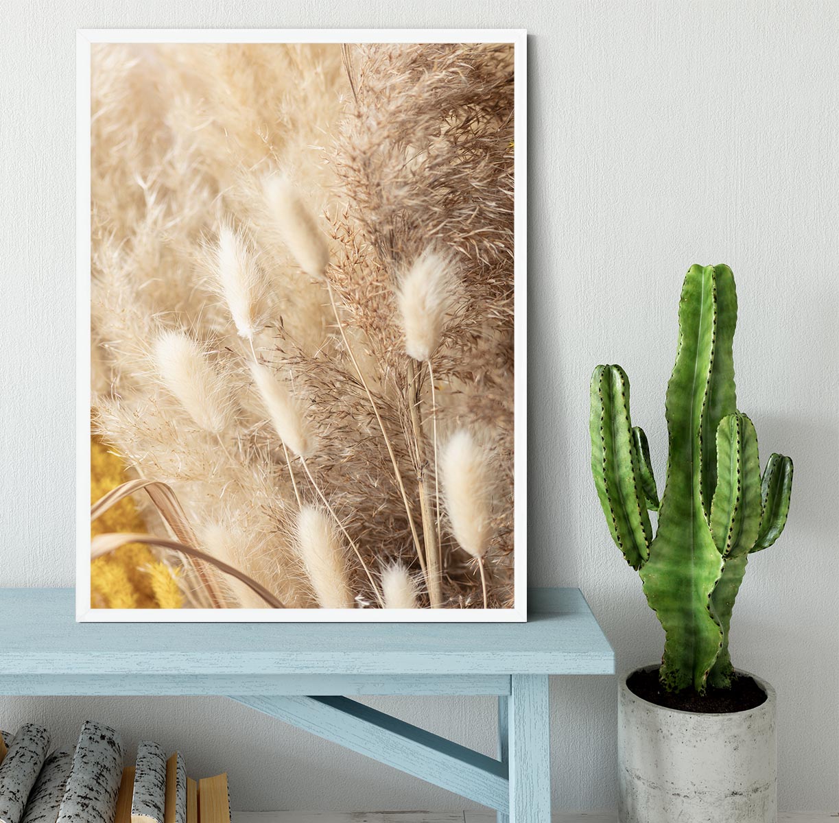 Dried Bouquet Framed Print - Canvas Art Rocks -6