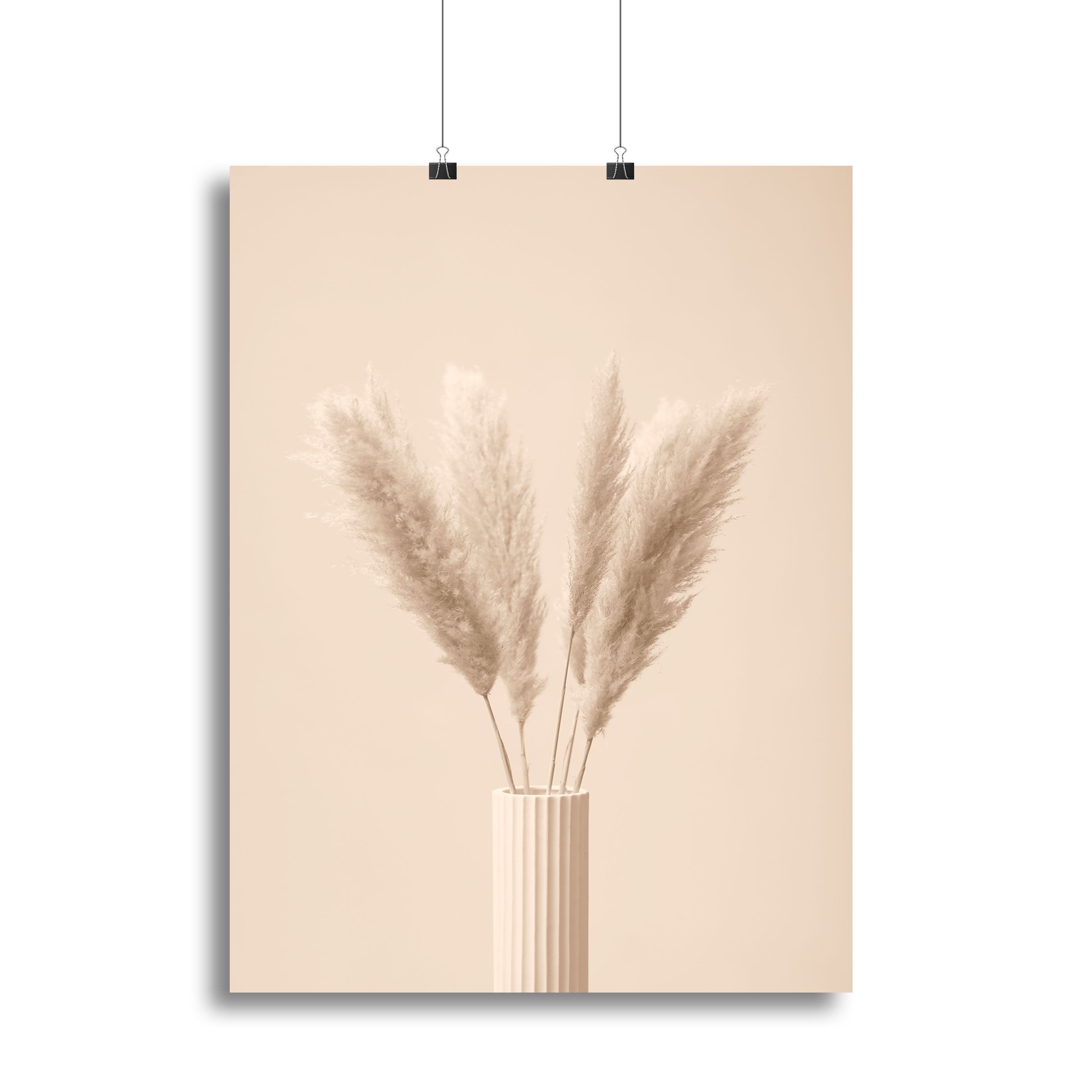 Pampas Grass Beige 11 Canvas Print or Poster - Canvas Art Rocks - 2