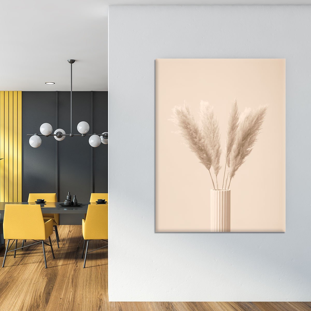 Pampas Grass Beige 11 Canvas Print or Poster - Canvas Art Rocks - 4