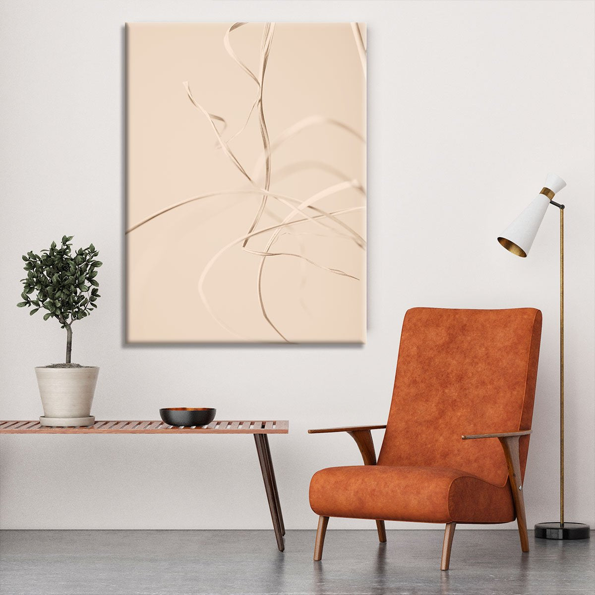 Dried Grass Beige 02 Canvas Print or Poster - Canvas Art Rocks - 6