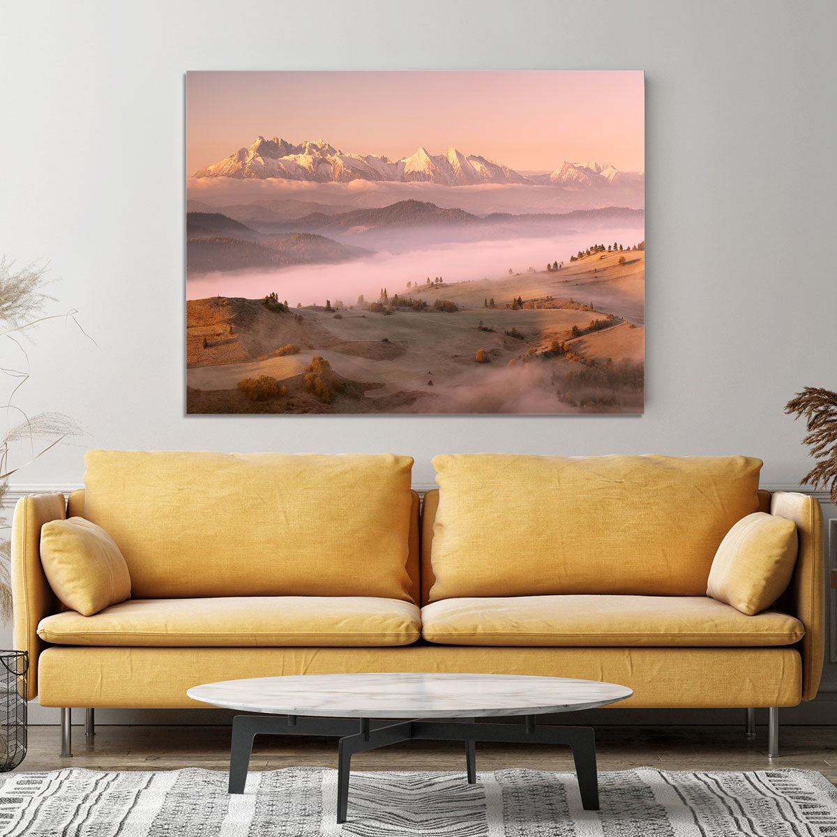 Fog Tatra Canvas Print or Poster - Canvas Art Rocks - 4