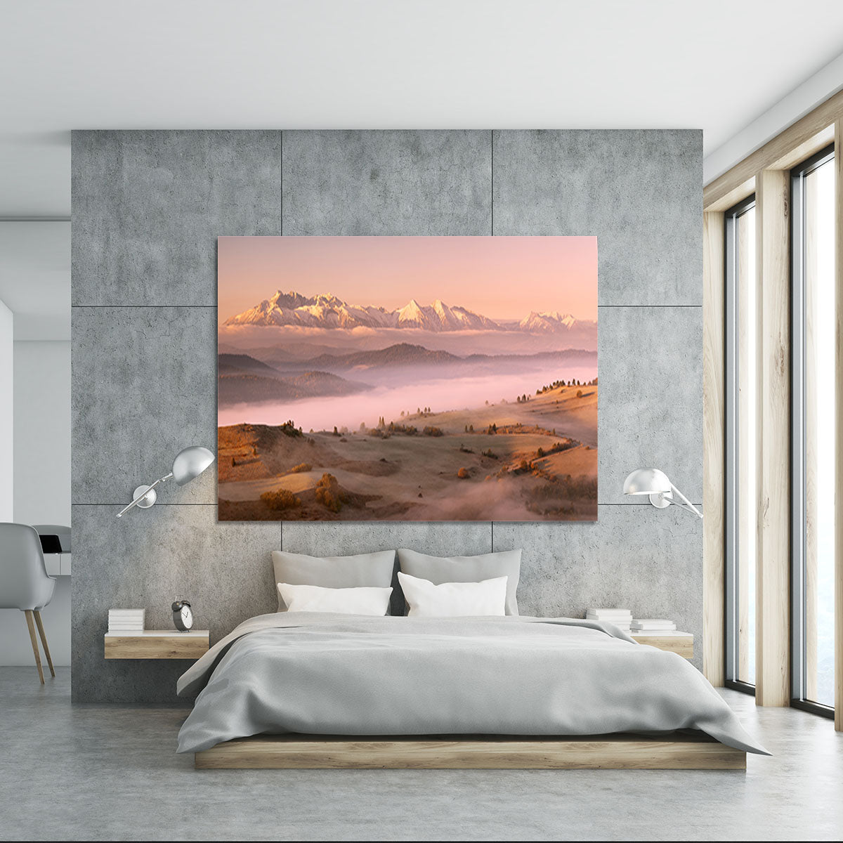 Fog Tatra Canvas Print or Poster - Canvas Art Rocks - 5