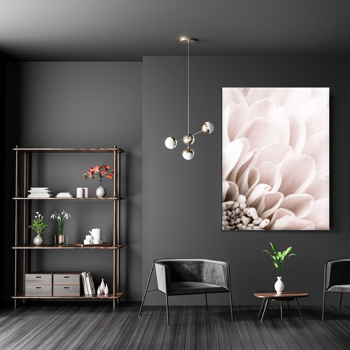 Chrysanthemum No 03 Canvas Print or Poster - Canvas Art Rocks - 5