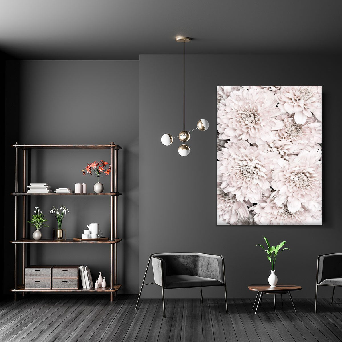 Chrysanthemum No 09 Canvas Print or Poster - Canvas Art Rocks - 5