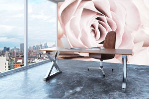 Pink Rose No 06 Wall Mural Wallpaper - Canvas Art Rocks - 3