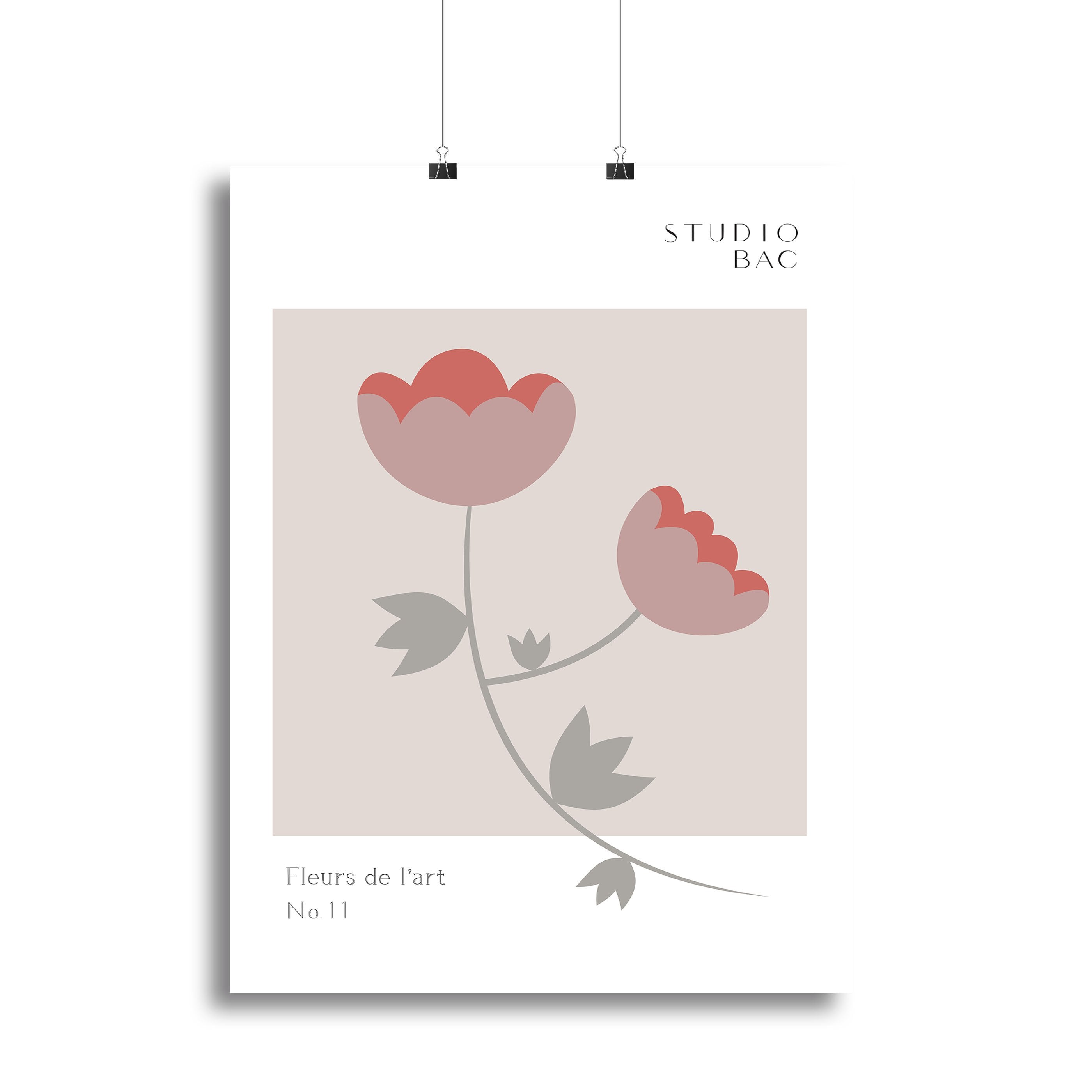 Roses Studio Bac Canvas Print or Poster - Canvas Art Rocks - 2