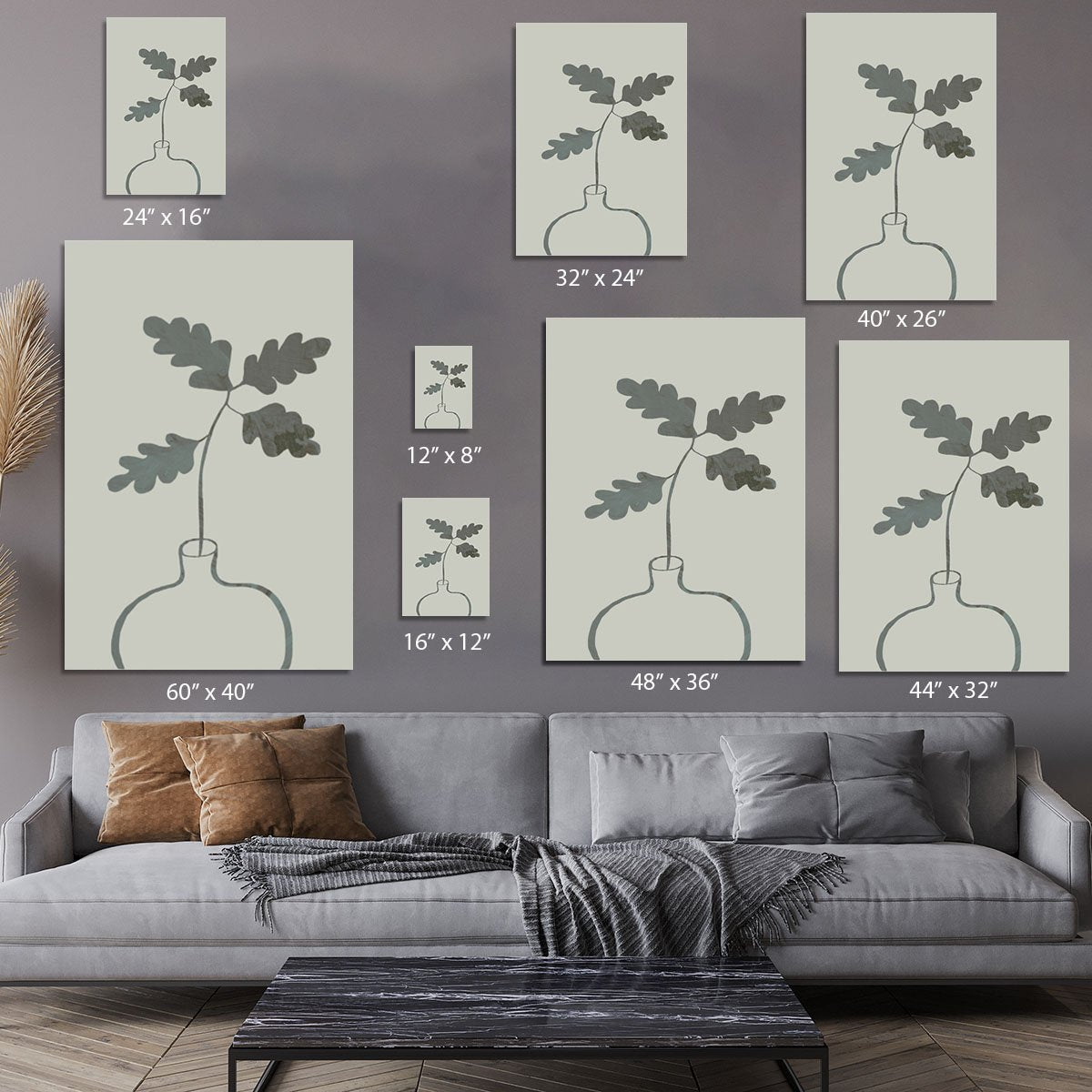 Green Oak Plant Canvas Print or Poster - Canvas Art Rocks - 7
