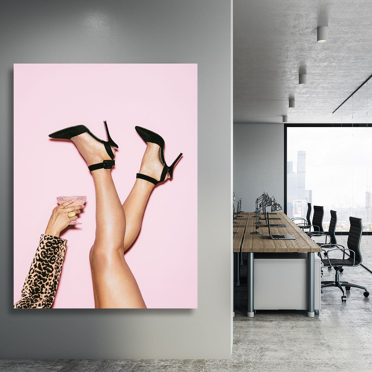 Cheers Leo Canvas Print or Poster - Canvas Art Rocks - 3