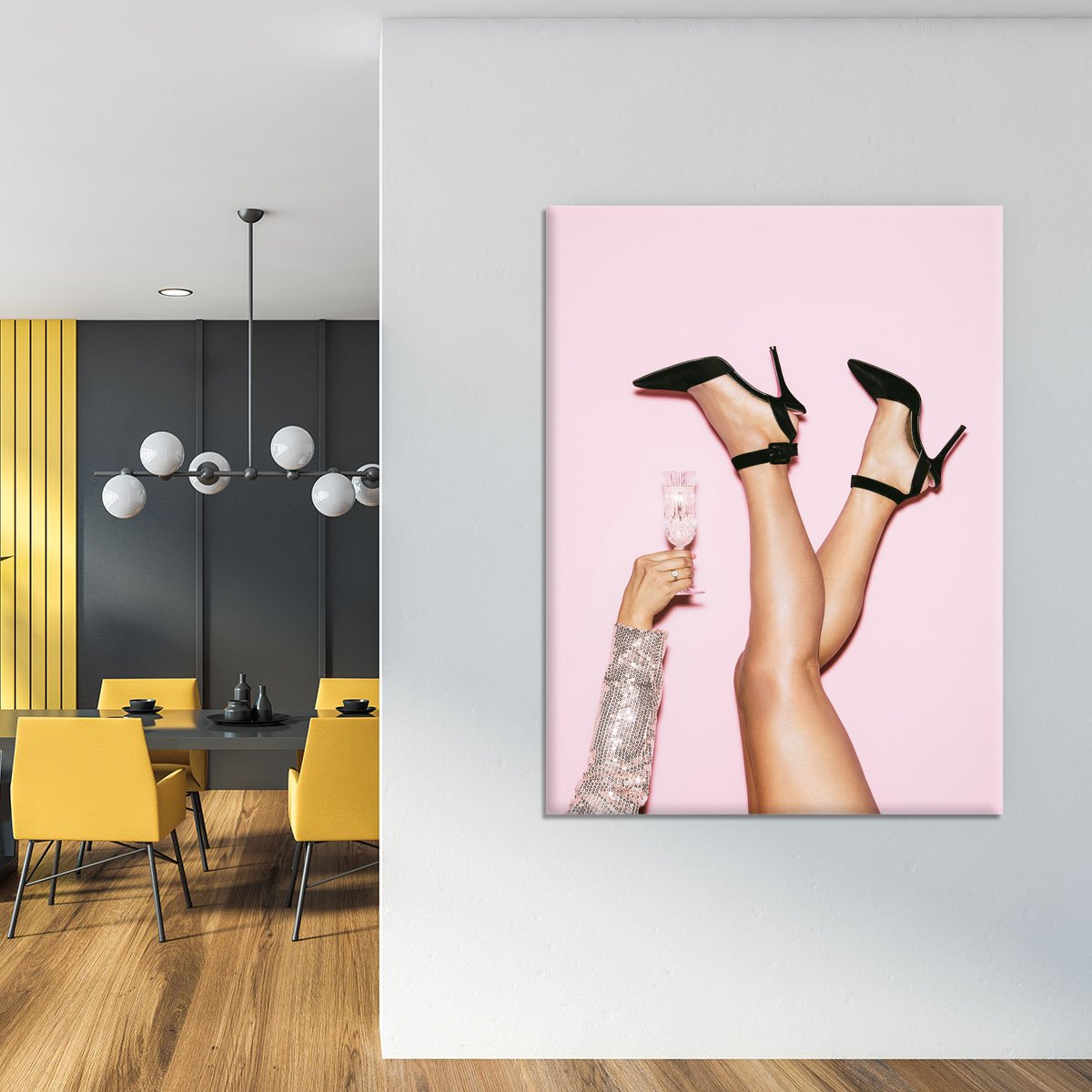 Cheers Disco Canvas Print or Poster - Canvas Art Rocks - 4