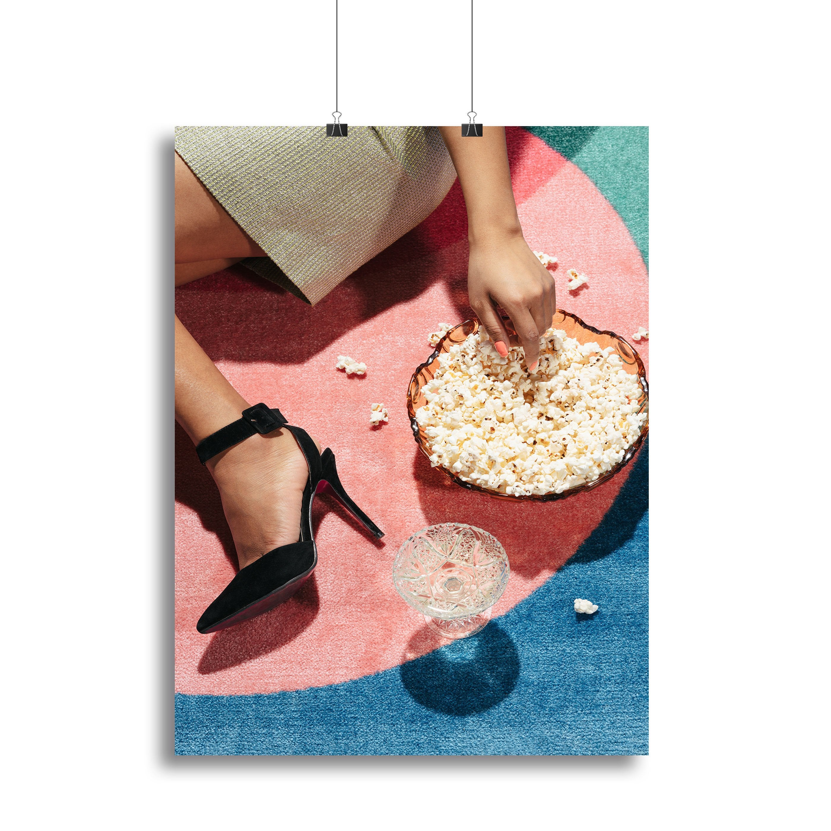 Movie Night #02 Canvas Print or Poster - Canvas Art Rocks - 2