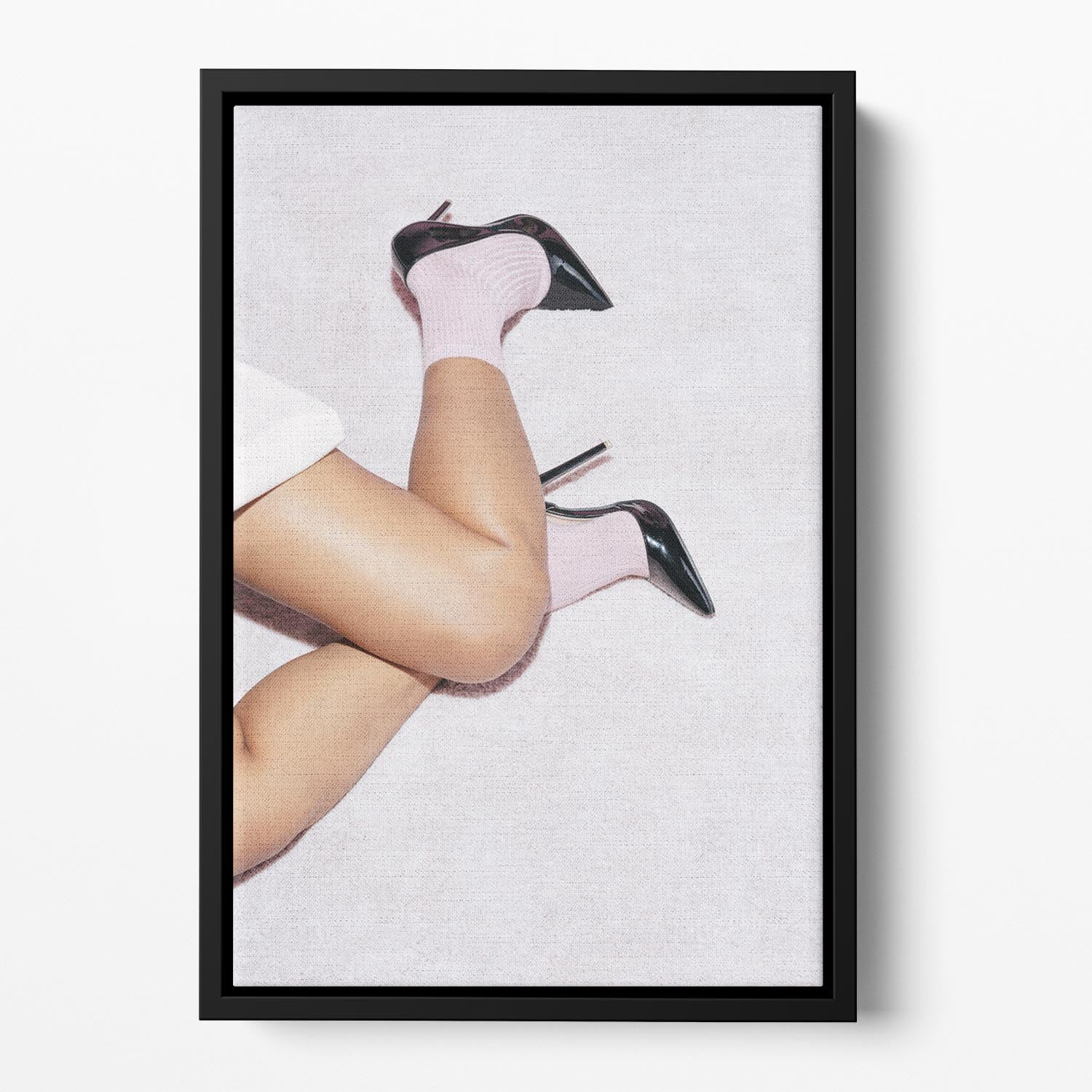 Pink Dreams #02 Floating Framed Canvas - Canvas Art Rocks - 2