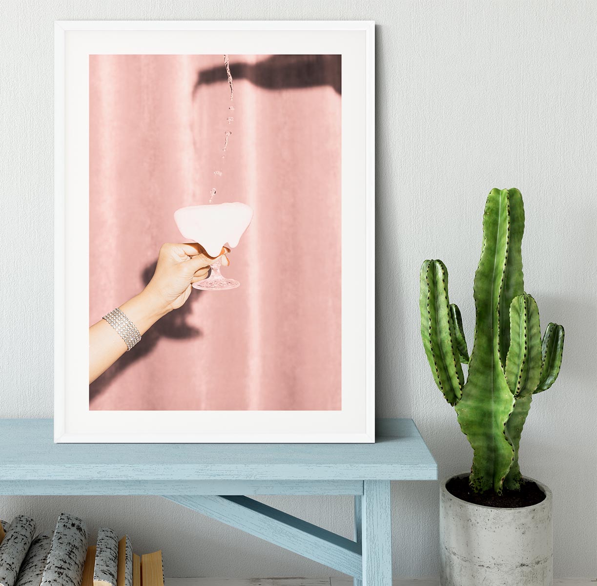 Here's To Pink 04 Framed Print - Canvas Art Rocks - 5