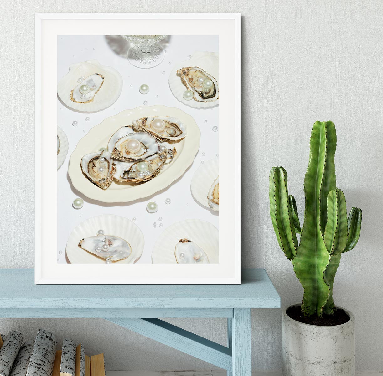 Oysters a Pearls No 04 Framed Print - Canvas Art Rocks - 5