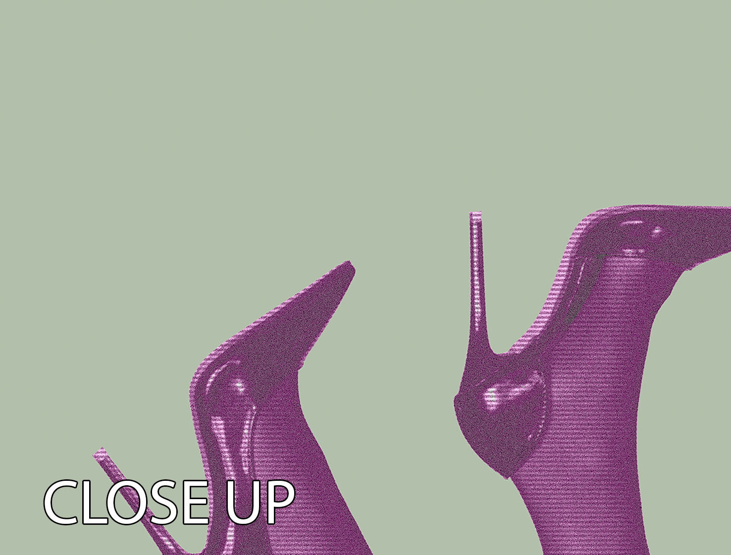 Kick Up Your Heels #04 3 Split Panel Canvas Print - Canvas Art Rocks - 3