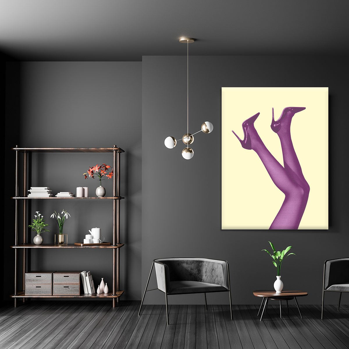 Kick Up Your Heels #05 Canvas Print or Poster - Canvas Art Rocks - 5