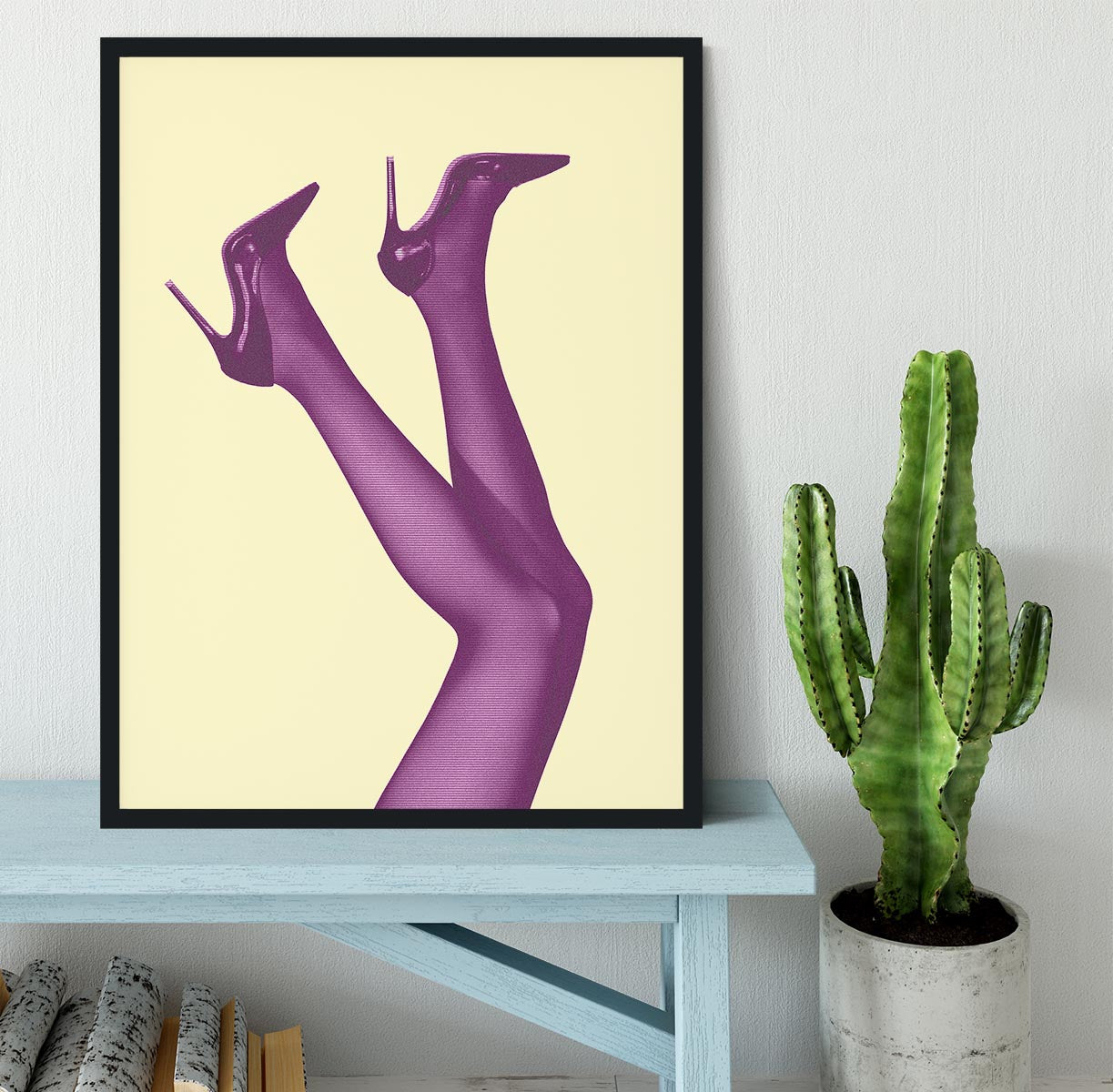 Kick Up Your Heels #05 Framed Print - Canvas Art Rocks - 2