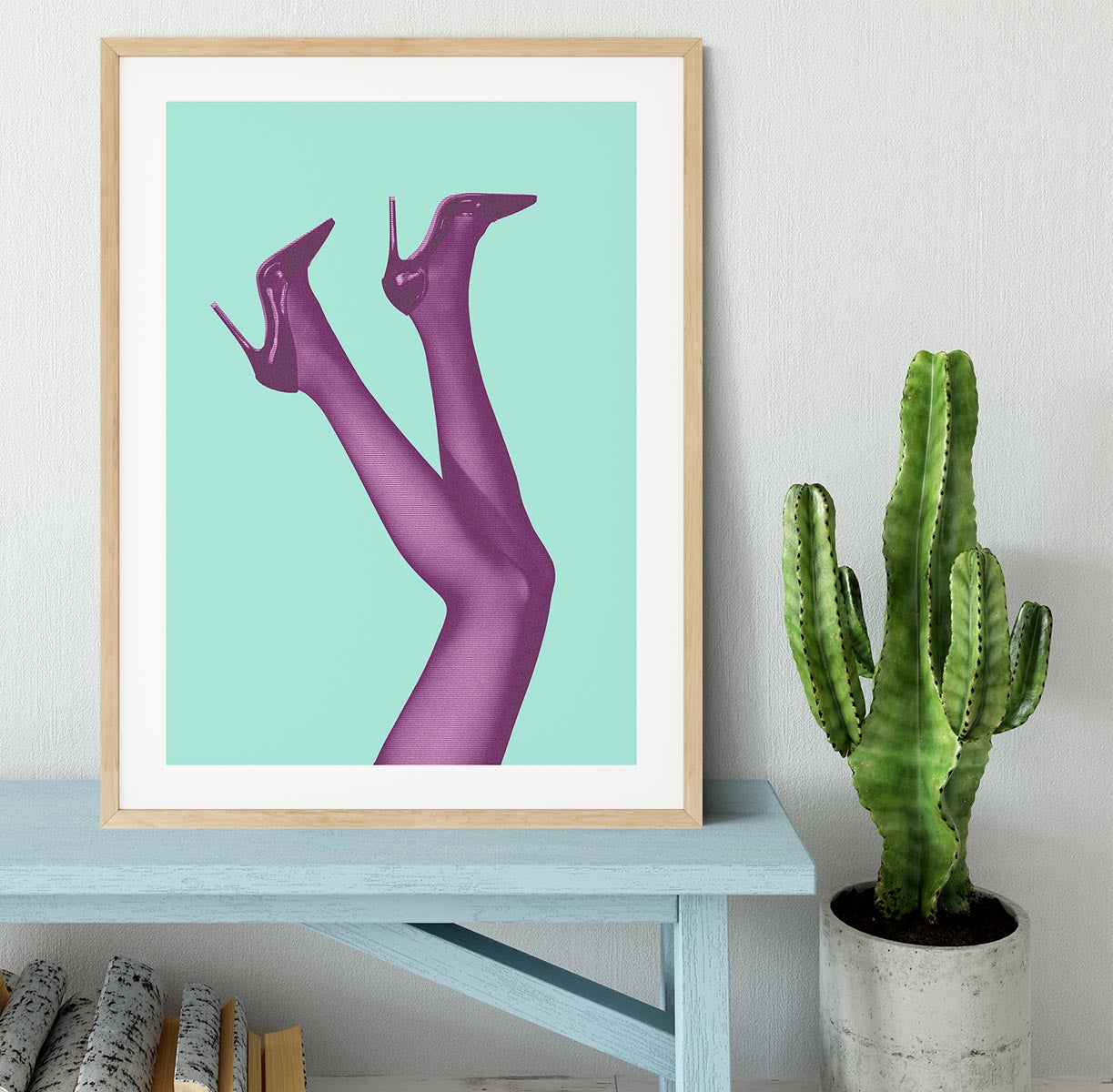 Kick Up Your Heels #06 Framed Print - Canvas Art Rocks - 3