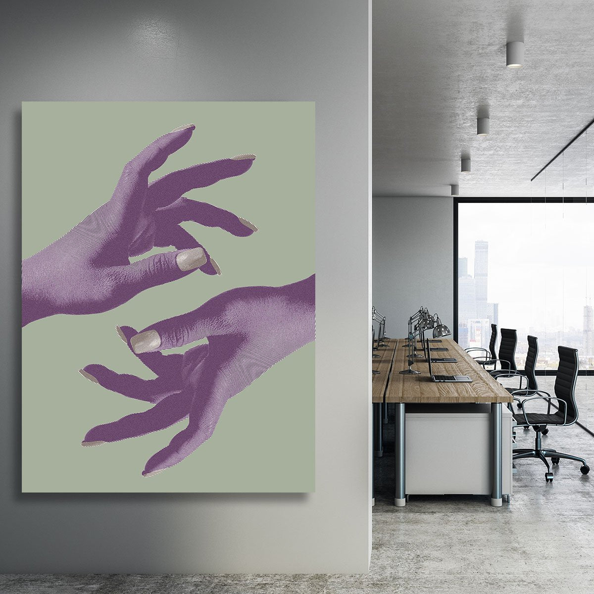 Reaching No 01 Canvas Print or Poster - Canvas Art Rocks - 3