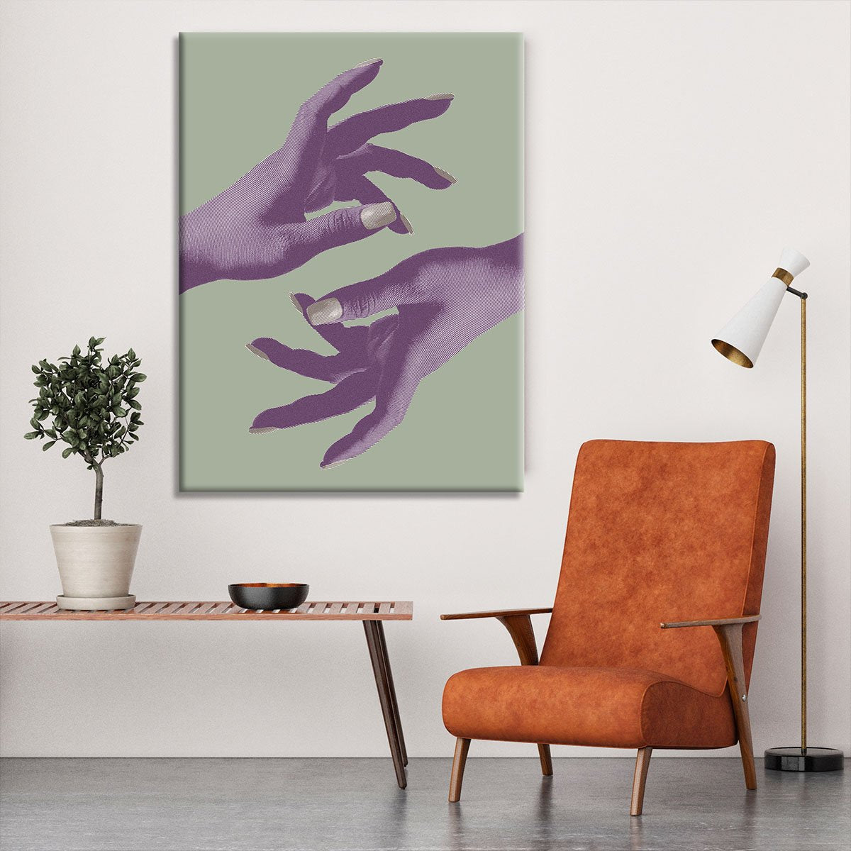 Reaching No 01 Canvas Print or Poster - Canvas Art Rocks - 6