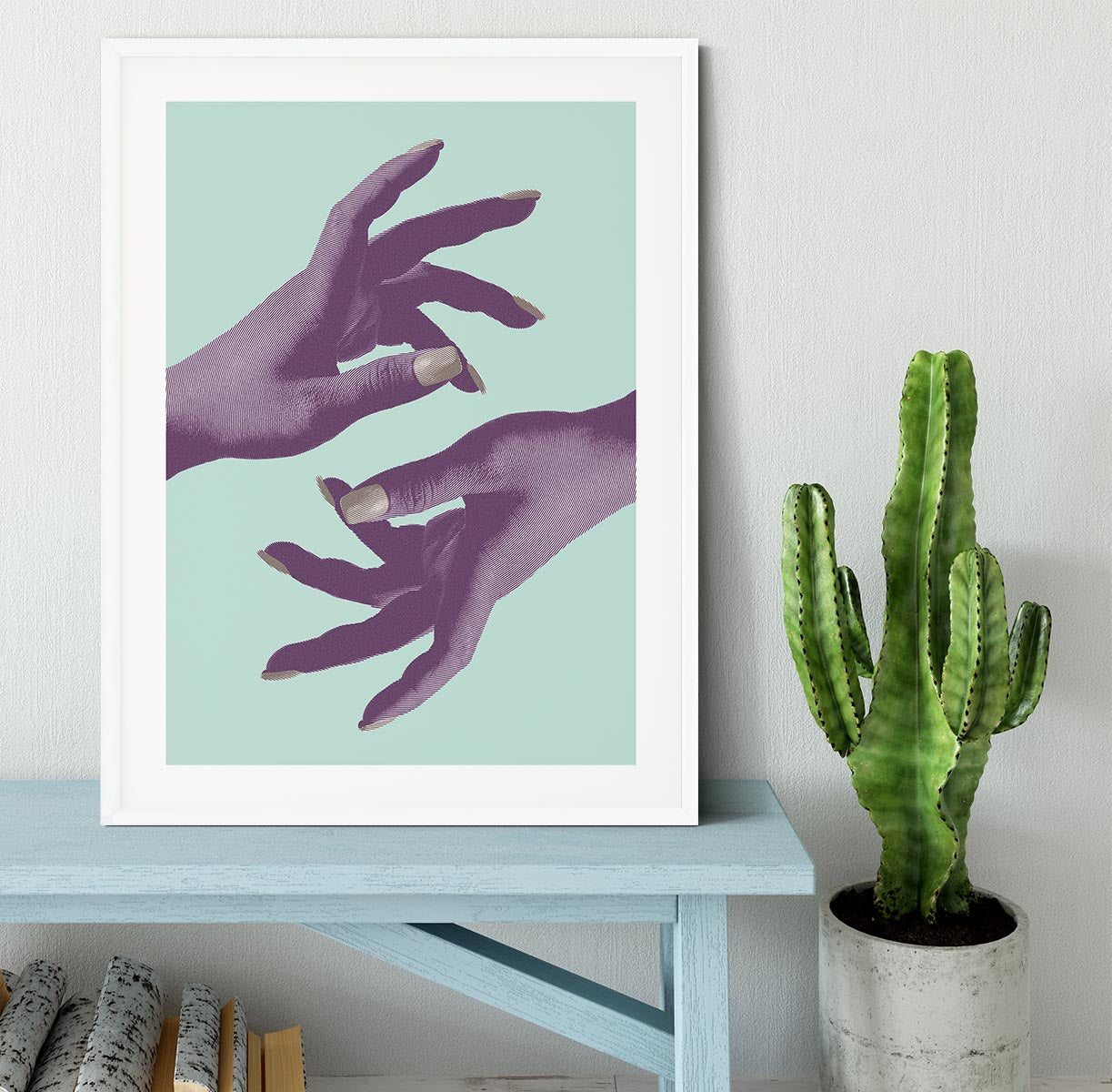 Reaching No 02 Framed Print - Canvas Art Rocks - 5