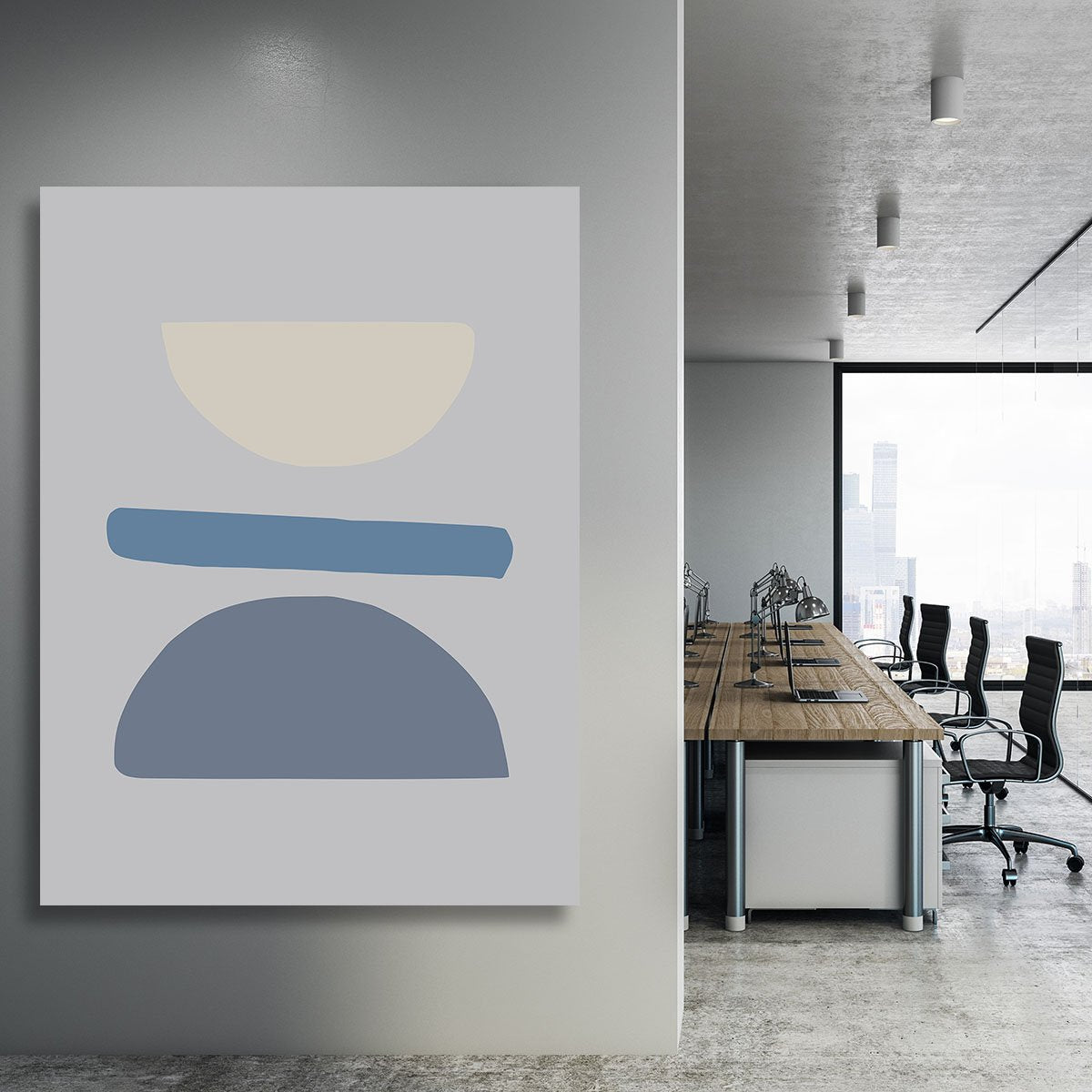 Balance No 02 Canvas Print or Poster - Canvas Art Rocks - 3