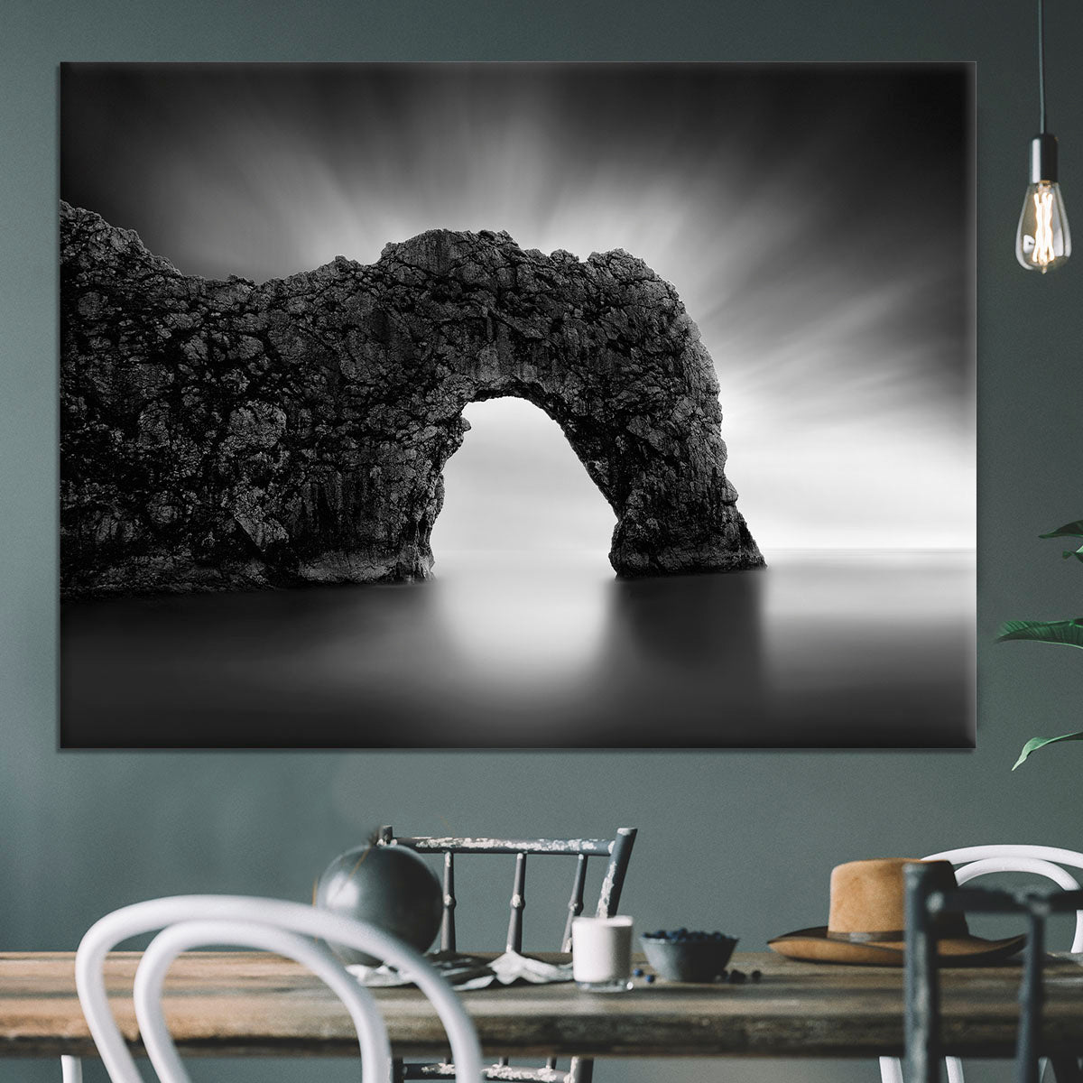 Durdle Door Cliff Canvas Print or Poster - Canvas Art Rocks - 3