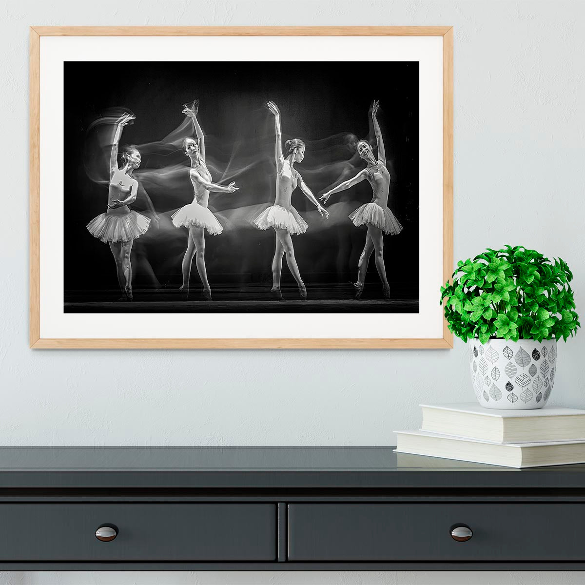 A Ballerinas Path Framed Print - Canvas Art Rocks - 3