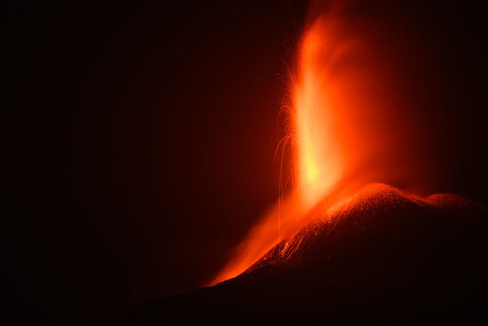 Volcanic Eruption Wall Mural Wallpaper