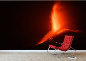 Volcanic Eruption Wall Mural Wallpaper - Canvas Art Rocks - 2