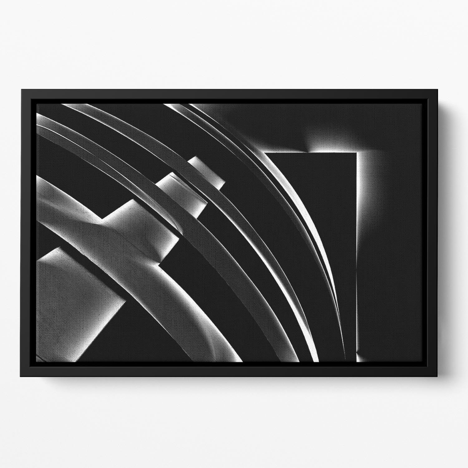 Metal Glow Floating Framed Canvas - Canvas Art Rocks - 2