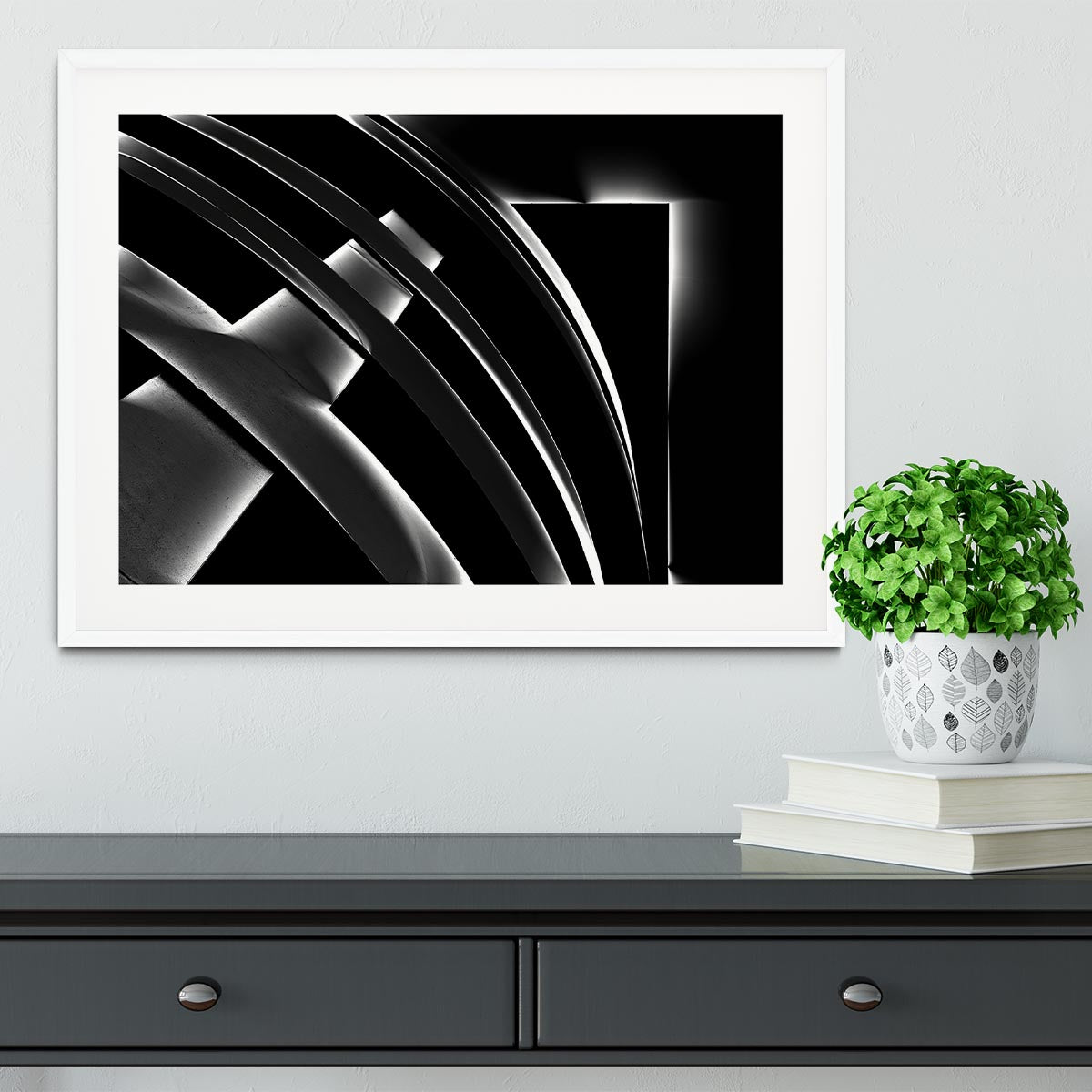 Metal Glow Framed Print - Canvas Art Rocks - 5