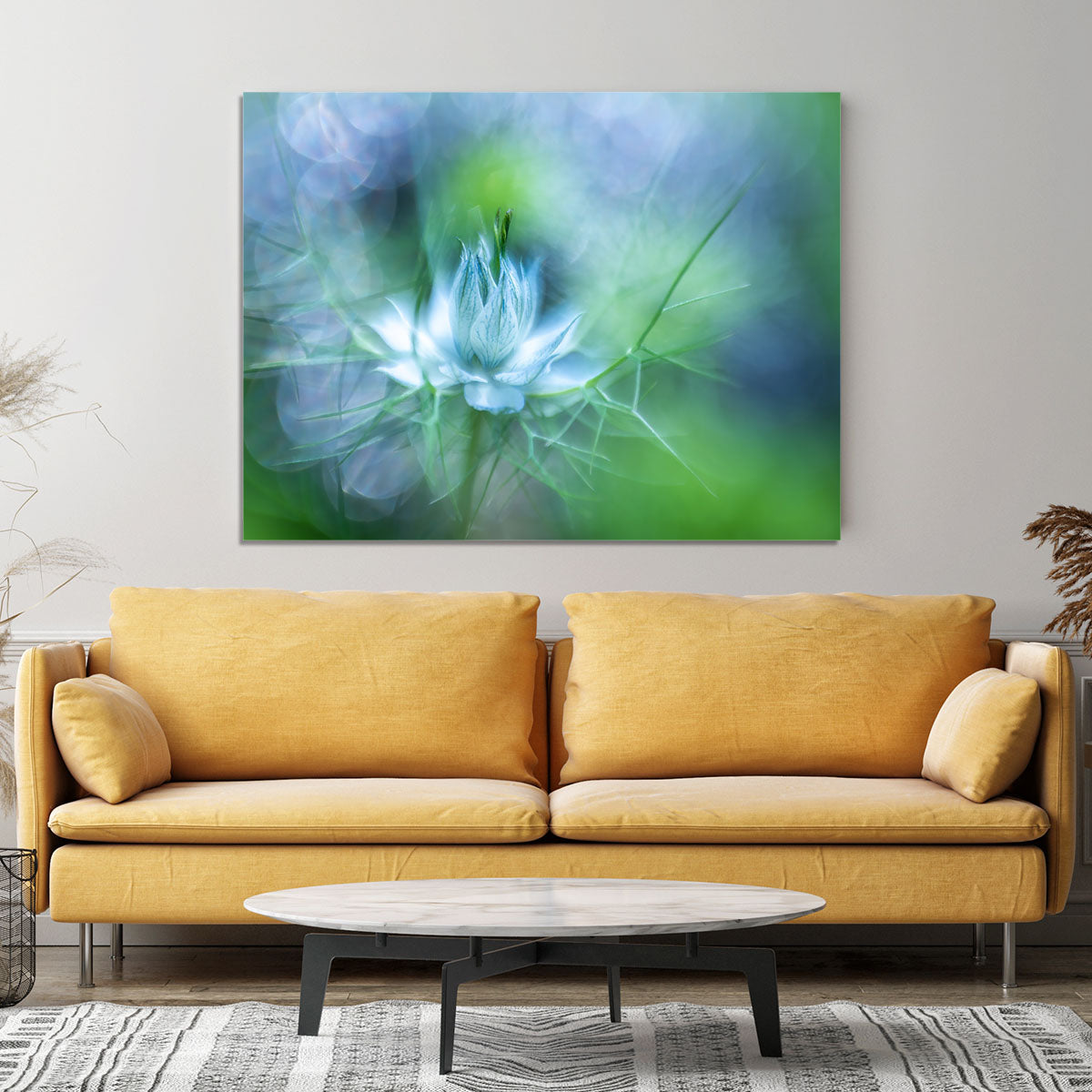 Blue Flower Canvas Print or Poster - Canvas Art Rocks - 4
