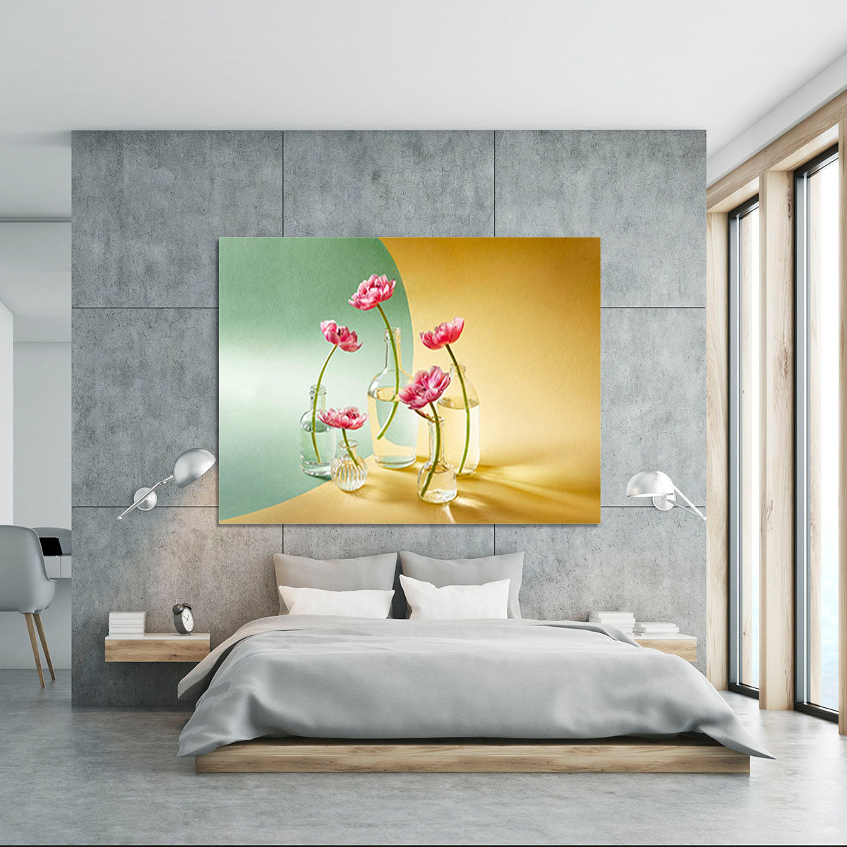 Five tulips Canvas Print or Poster - Canvas Art Rocks - 5