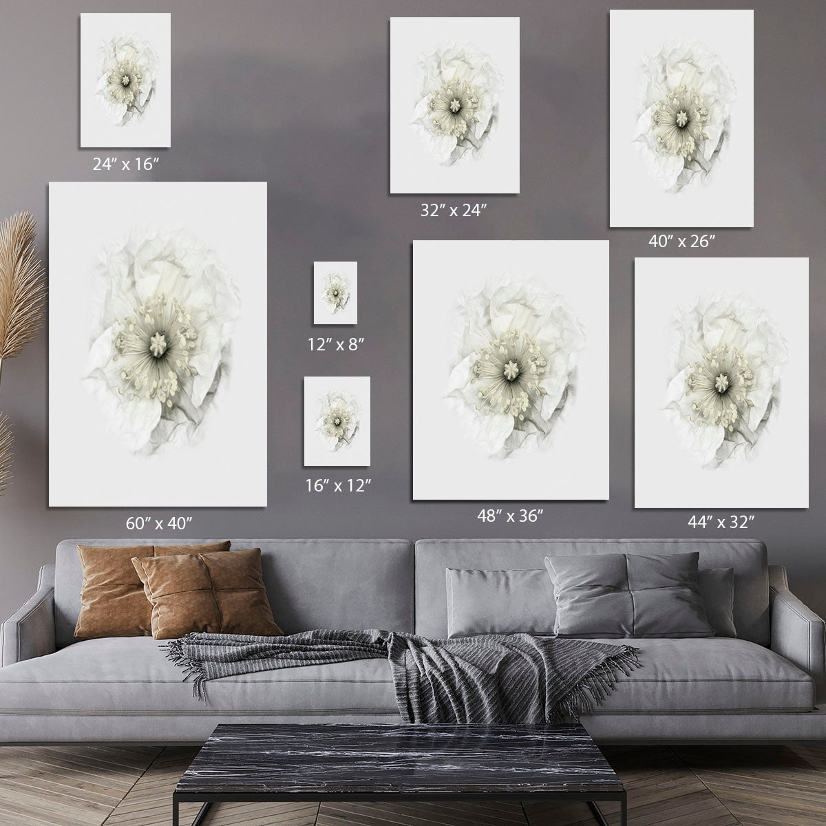 A White Poppy Canvas Print or Poster - Canvas Art Rocks - 7