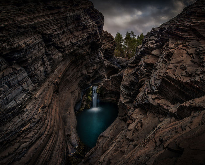 Karijini National Park Waterfall Wall Mural Wallpaper