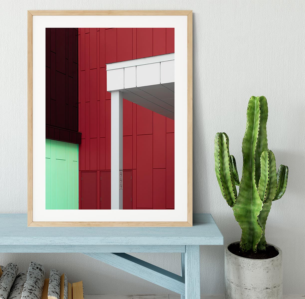 Color Architecture Framed Print - Canvas Art Rocks - 3