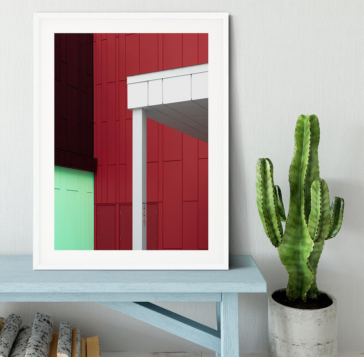 Color Architecture Framed Print - Canvas Art Rocks - 5