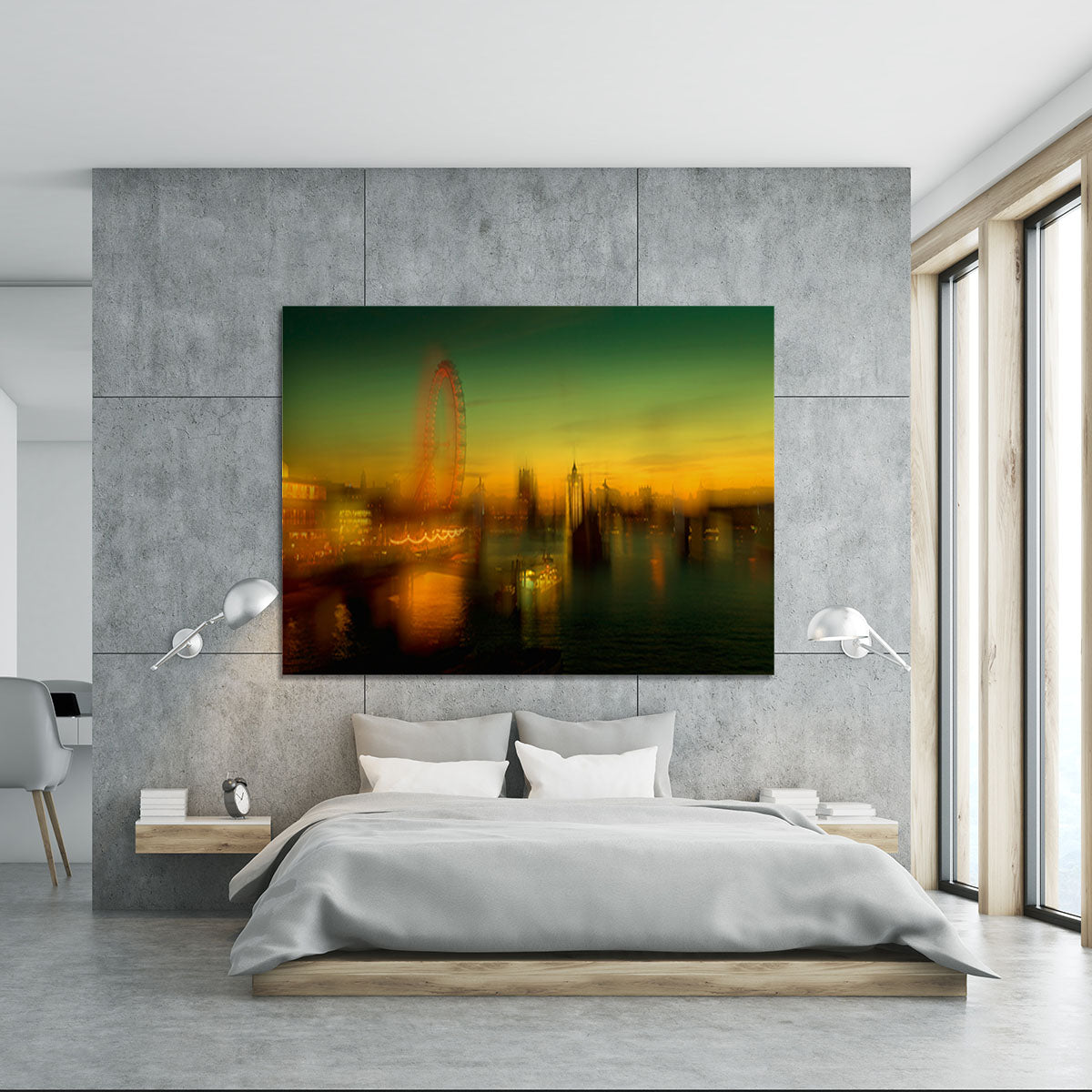 London at Dusk Canvas Print or Poster - Canvas Art Rocks - 5
